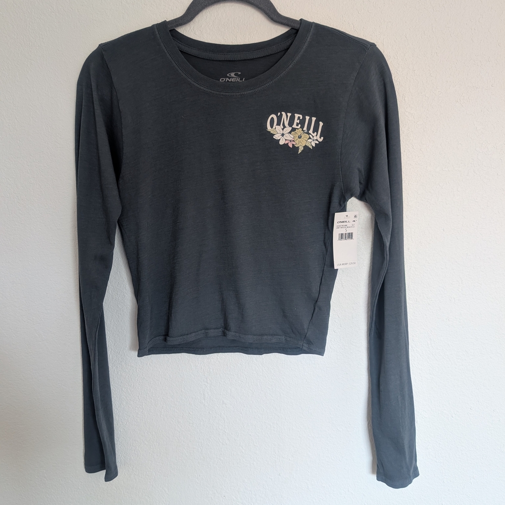 O'Neill Women's Black Long Sleeve Top